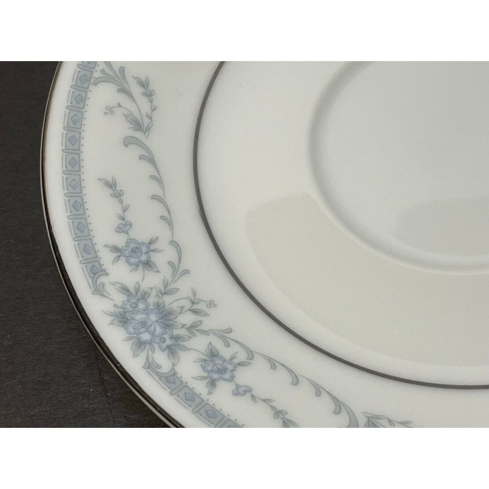 Blue Whisper by Sheffield coffee cups & saucers set of 6 made in Japan 1985 tea - Picture 14 of 16